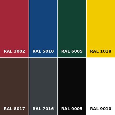 Metallic RAL Sealants