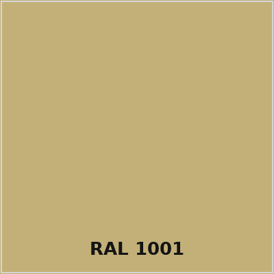 RAL 1001 Beige colour swatch for colour-matched silicone sealant