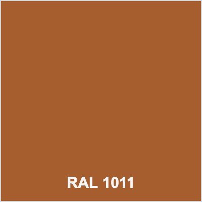 RAL 1011 Brown Beige colour swatch for colour-matched silicone sealant