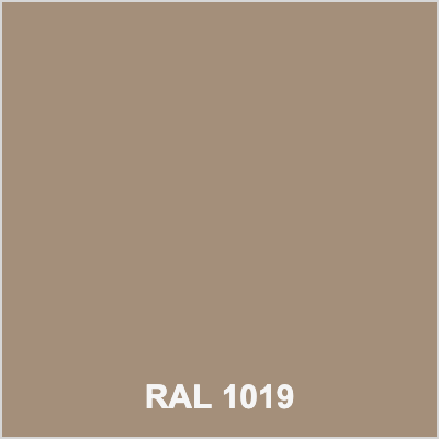 RAL 1019 Grey Beige colour swatch for colour-matched silicone sealant