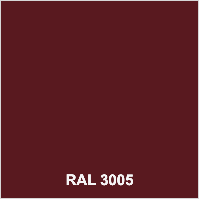 RAL 3005 Wine Red colour swatch for colour-matched silicone sealant