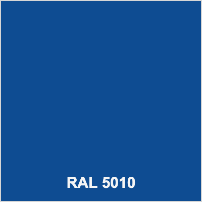RAL 5010 Gentian Blue colour swatch for colour-matched silicone sealant