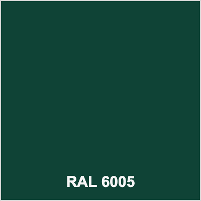 RAL 6005 Moss Green colour swatch for colour-matched silicone sealant
