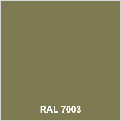 RAL 7003 Moss Grey colour swatch for colour-matched silicone sealant