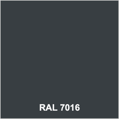 RAL 7016 Anthracite Grey colour swatch for colour-matched silicone sealant