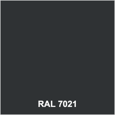 RAL 7021 Black Grey colour swatch for colour-matched silicone sealant