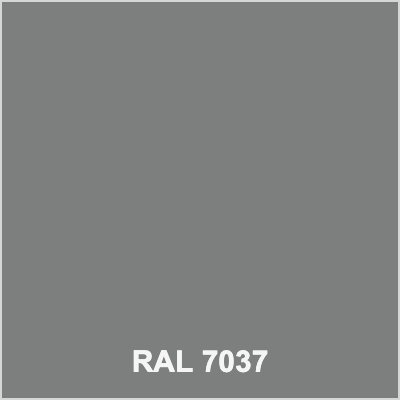RAL 7037 Dusty Grey colour swatch for colour-matched silicone sealant