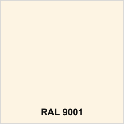 RAL 9001 Cream colour swatch for colour-matched silicone sealant