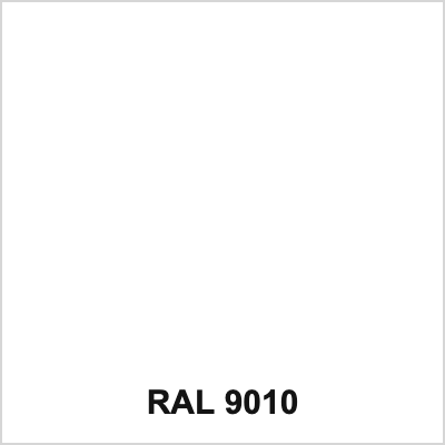 RAL 9010 Pure White colour swatch for colour-matched silicone sealant