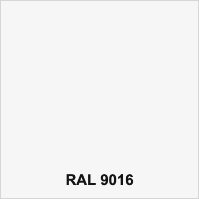 RAL 9016 Traffic White colour swatch for colour-matched silicone sealant
